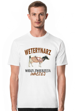 Weterynarz. Prezent dla Weterynarza. Koszulka dla Weterynarza
