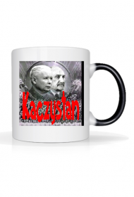 Kaczystan - kubek bialy 2 strony