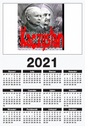 Kaczystan - kalendarz