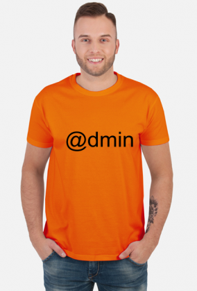 T-shirt dla informatyka admin