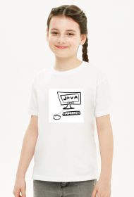 T-shirt dla dziewczyny Java