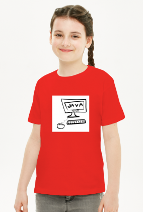 T-shirt dla dziewczyny Java