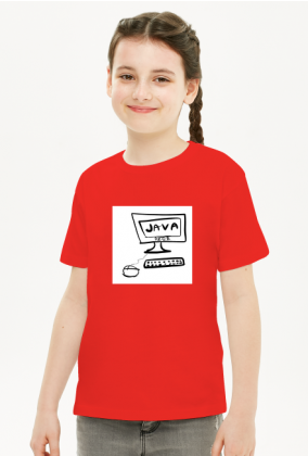 T-shirt dla dziewczyny Java