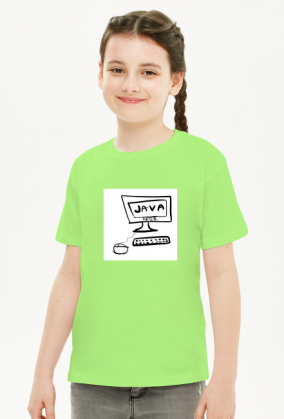 T-shirt dla dziewczyny Java