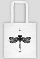 Torba eko Ważka, Dragonfly, Lineart, Tatoo
