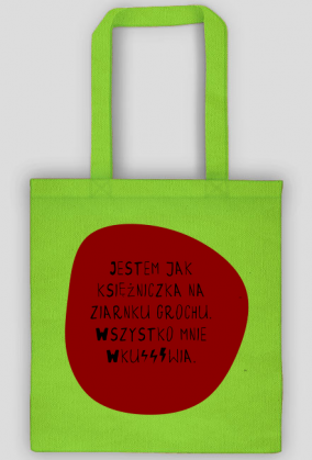 Torba na ramię księżniczki na ziarnku grochu