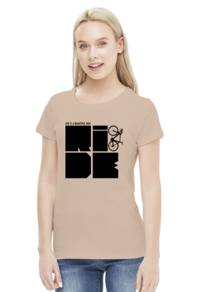 Life is a beautiful ride - T-shirt damski