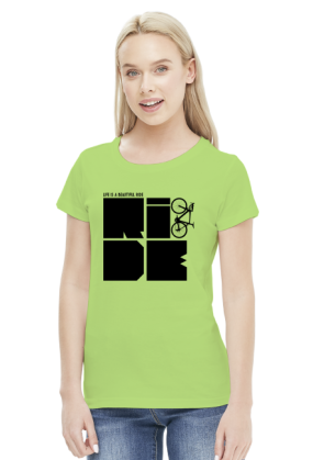 Life is a beautiful ride - T-shirt damski