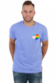 Heart trans lgbt rainbow pride tęcza flag