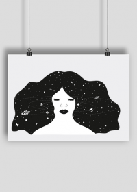 Cosmos is my world poster
