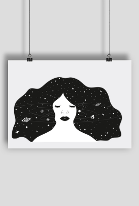 Cosmos is my world poster