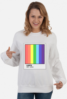 Pantone LGBTQ Human Pride Rainbow Tęcza Colors