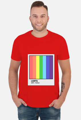 Pantone LGBTQ Human Pride Rainbow Tęcza Colors