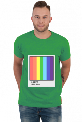 Pantone LGBTQ Human Pride Rainbow Tęcza Colors