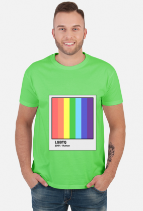 Pantone LGBTQ Human Pride Rainbow Tęcza Colors