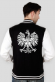 Patrotyczna bluza zapinana Orzel bialy