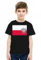 Dziecieca koszulka patriotyczna Orzel bialy