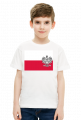 Dziecieca koszulka patriotyczna Orzel bialy