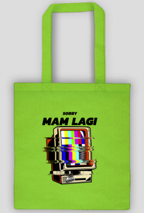 Torba dla gracza "Sorry, mam lagi", gry online, internet, komputer