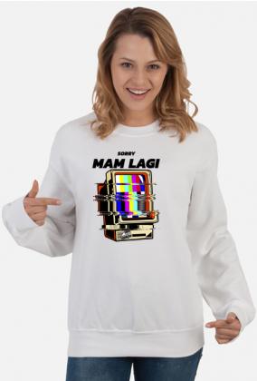 Bluza damska dla gracza "Sorry, mam lagi", gry online, internet, komputer