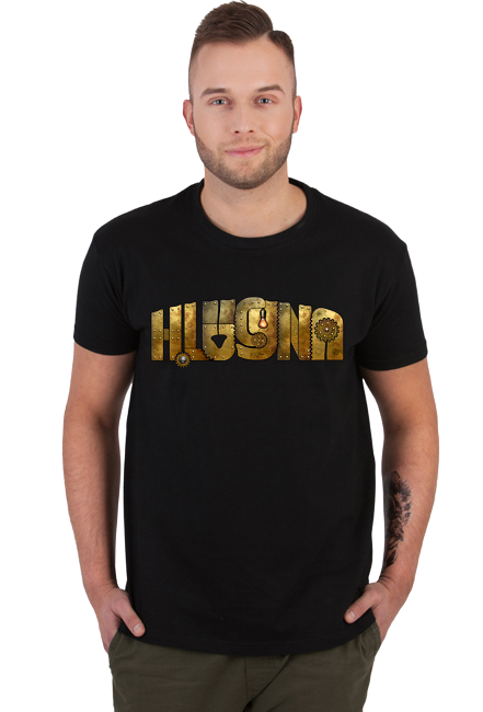 T-Shirt Czarny • H.Lucyna, Logo