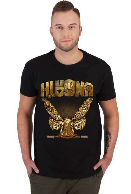 T-Shirt Czarny • H.Lucyna, Motyle