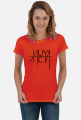 T-Shirt Kolorowy • H.Lucyna, Znak Czarny