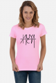 T-Shirt Kolorowy • H.Lucyna, Znak Czarny