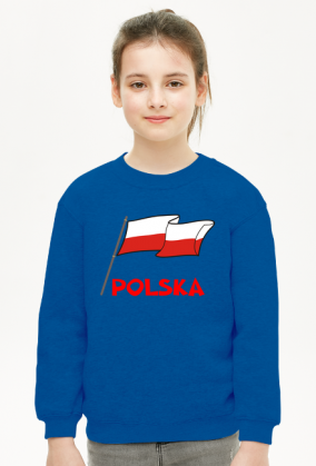 Patriotyczna bluza dziecieca Flaga Polska