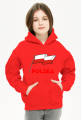 Patriotyczna bluza dziecieca z kapturem Flaga Polska