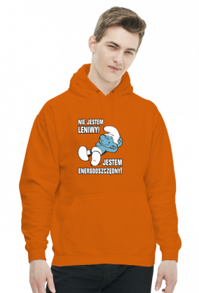 Energooszczędny (bluza męska kaptur)