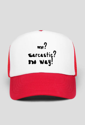 Sarcastic cap