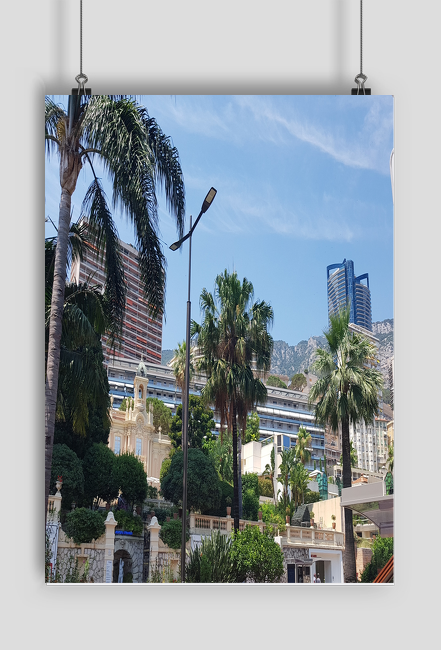 Plakat A1 pionowy Cote d'Azur