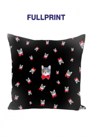 Poduszka Kitku Fullprint Black