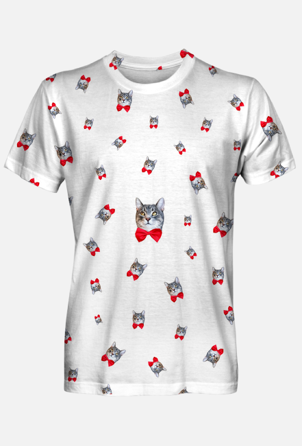 T-SHIRT męski Fullprint White