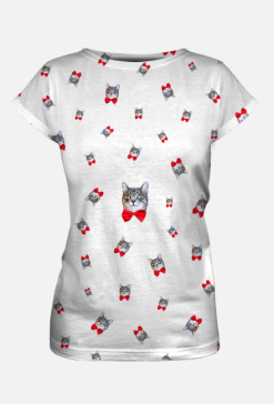 T-SHIRT damski Fullprint White