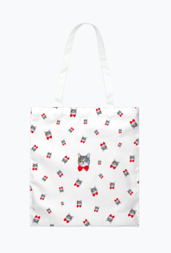 Torba Kitku Fullprint White