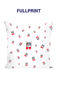 Poduszka Kitku Fullprint White