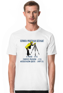 Geodeta. Prezent dla Geodety. Koszulka dla Geodety