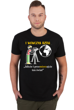 Geodeta. Prezent dla Geodety. Koszulka dla Geodety
