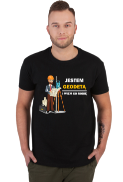 Geodeta. Prezent dla Geodety. Koszulka dla Geodety