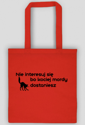 Torba na zakupy NIE INTERESUJ SIĘ