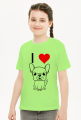 Kocham pieski - koszulka dziewczynka