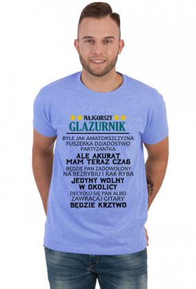 Glazurnik. Prezent dla Glazurnika. Koszulka dla Glazurnika.