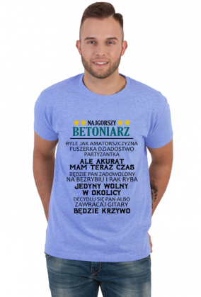 Betoniarz. Prezent dla Betoniarza. Koszulka dla Betoniarza. Praca Betoniarz