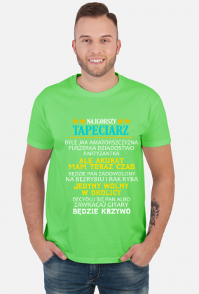 Tapeciarz. Prezent dla Tapeciarz. Koszulka dla Tapeciarz. Praca Tapeciarz