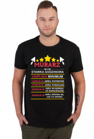 Murarz. Prezent dla Murarza. Koszulka dla Murarza