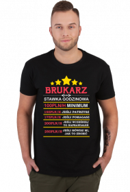 Brukarz. Prezent dla Brukarza. Koszulka dla Brukarza. Praca Brukarz