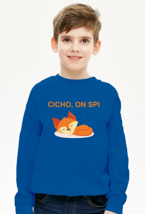 Cicho - bluza chłopak
