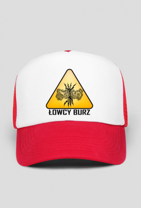 Czapeczka z logiem Łowców Burz Pawła i Marty Błaszkowskich